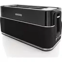 Morphy Richards Signature 4-Slice Long Slot Toaster, Variable Browning Control, Matt Black - 245744 image 0