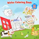 JoyCat Farm Series Paint with Water Colouring Books image 1