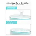 PETLIBRO Capsule Water Fountain 2.1L – Quiet Pet Fountain, Blue image 7