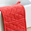 Dexam Double Oven Gloves Love Colour 100% Cotton Scarlet Red image 5