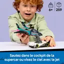 LEGO City 60489 Le jet contre la voiture image 2