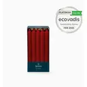 Spaas Dinner Candles Household Unscented Red 10pcs image 2