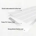 Murgall Rouleau de papier peint adhésif 3D Rococo beige - 44 x 508 cm image 5