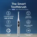 Oral-B iO6 Adult Electric Toothbrush, 1 Toothbrush Head, 5 Modes with Teeth Whitening, UK 2 Pin Plug, Travel Case, Grey Opal image 1
