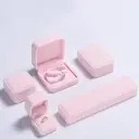 Oirlv Écrin à bijoux en velours - Rose image 1