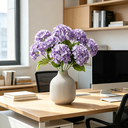 1Pc 13in/33cm
Artificial 7-Head Hydrangea Silk Flower Silk Flower Living Room Bedroom Wedding Flower Arrangement Artificial Flower Decoration(purple) image 0