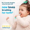 Brush Baby Applemint Toothpaste 0-36 Months 150g image 1