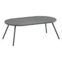 Hespéride Salon de Jardin Paopao Graphite, Gris , Anti-Rouille Coussins Confortables 2 Fauteuils 1 Canapé 1 Table Basse pour Terasse, Balcon image 7