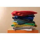 VIVARAISE Drap hammam Cancun neige - 90 x 180 cm image 2