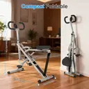 Capelli Sport Machine d'entraînement total du corps | Squat, tirage et cyclisme | Résistance réglable | Gain de place image 8