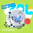 Catlink SE Baymax Automatic Self-Cleaning Cat Litter Box, 70L Extra-Large for Multi-Cat Homes, Anti-Pinch Safety System, App Health Monitoring, OdorLock Tech, Low-Entry Design for Senior Cats & Kittens image 3