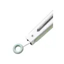 Maison by Premier Sage Green Silicone And Stainless Steel Tongs image 1