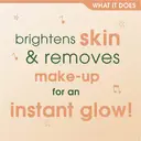 Simple Face Wipes Bio Instant Protect & Glow 20 Wipes image 4