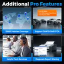 XTOOL D8W OBD2 Scanner Diagnostic Tool Wireless Bidirectional Scan Tool with Topology, ECU C0ding, 42 Reset, Active Tests, Crankshaft Relearn, All System PMI, CANFD/DoIP FCA, 3-Yr Update image 7