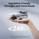 DJI Mini 4K, Drone with Camera 4K Professional, Under 249g, 3-Axis Gimbal Stabilization, 10km Video Transmission, Auto Return, Wind Resistance, 31-min Max Flight time, Intelligent Flight image 2