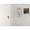 Senhoglb Porte-documents mural A4 à 6 niveaux, Blanc, Offre Nouvel An, Coup de cœur cadeau image 5