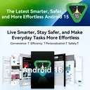 Tablette Blackview Tab 90 WiFi 10,1 pouces, Android 15, 12 Go (4+8) de RAM + 128 Go de ROM (1 To via carte TF), batterie de 8 200 mAh, recharge rapide 10 W, Widevine L1, 5G et Wi-Fi, appareils photo 13 + 8 Mpx, port Type-C, Bluetooth 5.0, prise jack 3,5 mm image 2