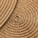 PP Round Placemat
BL light coffee，Round Braided Placemats 36.5cm Round Table Mats for Dining Tables, Natural pp Woven Heat Resistant Placemats, Set of 6 image 5