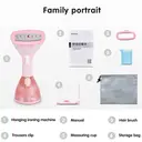 KONKA Handheld Garment Steamer, 1500W Powerful Steam Ironing, 25s Fast Heat-Up, 7-Hole Stainless Panel, Triple Safety Protection, 250ml Tank, Portable for Travel image 6