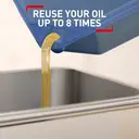 Tefal Oleoclean Compact Semi-Professional Deep Fryer, Grey, 0.8KG, 3 Portions - FR701640 image 2