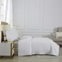 Meeallhome advanced quilting Bedspread 135*200cm/50*75cm*1 White image 2