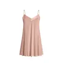 IZURIA v-neck pink suspender dress  L image 0