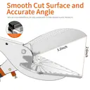 GARTOL Miter Shears- Multifunctional Trunking Shears for Angular Cutting of Moulding and Trim, Adjustable at 45 to
135 Degree, Hand Tools for Cutting Soft Wood, Plastic, PVC, with Replacement
Blades image 4