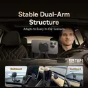 Baseus PrimeTrip C03s Support de téléphone magnétique pour voiture - Noir cosmique image 2