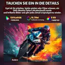 CRUA 32-inch randloze 1500R curved gamingmonitor | 2K QHD (2560×1440) 165Hz, Adaptive Sync, 100% sRGB-kleurweergave, 178° brede kijkhoek, HDMI/DisplayPort, VESA 100×100mm-bevestiging, Flicker-Free Low Blue Light, Geschikt voor EU/UK thuiswerkplekken, consolegaming en contentcreatie (Zwart) image 4