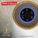 Russell Hobbs Clean Air Compact 2 Air Purifier - White/Wood‑Effect, RHAP1031WDW image 3