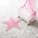 Yuejia Lot de 200 pétales de roses artificielles en soie - Rose pâle image 4