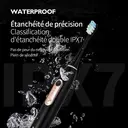 Rushi R-C31 Brosse à dents électrique avec charge USB-C et batterie 1500 mAh - Noir image 6