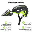 DKONI HS-062 Adult Mountain Cycling Helmet 
Black/Yellow L 56-61cm image 4