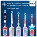 ORAL-B Pro Kids 3+ Lot de 4 brossettes - La Reine des Neiges image 3