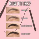 MISSLYN Crayon à sourcils 06 Taupe brun - Cadeau Fête des Mères image 6