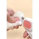 Petgravity Effortless Pet Hair Trimmer, Pink, LED Lights, For All Ages Cats & Dogs image 3