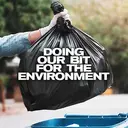 D2W Wheelie Bin Liners 5 Rolls 240l image 2