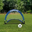 Hy-Pro Football Mini Pop Up Goal & Ball Set UEFA Champions League Blue 44x54cm image 2