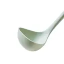 Nova Sage Green Silicone Head Ladle With Round Wood Handle image 1