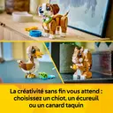 LEGO Creator 31382 Les adorables animaux : le chiot joueur image 3