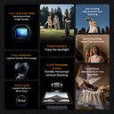 DJI Osmo Pocket 3, vlogcamera met 1-inch CMOS & 4K/120fps video, 3-assige stabilisatie, snelle focus, gezichts-/objectvolging, 2" draaibaar touchscreen, compacte videocamera voor fotografie en YouTube. image 8