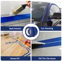 TAPEBEAR Multi-Surface Painter's Tape, UV Anti Residue Free Blue Tape, Wall Painting Masking Tape with Sharp Lines for
Indoor outdoor Painting, 0.94 inch x 60 Yard, 6 rolls image 2