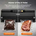 ATSHARK Vacuum Sealer - High Pressure 5-in-1 Design, Fast and Convenient, Comes with 40 Vacuum Bags, Ideal for Home Food Preservation, VS6615H image 4
