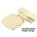 Ruibamboo disposable bamboo fiber clamshell 6 inches
50pack image 1