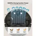 Vexilar W11 Self-Emptying Robot Vacuum Cleaner with Mop, Laser Navigation, Up to 60 Days of Hands-Free Cleaning, 180 Mins Runtime, Strong 8000Pa Suction for Floors, Carpets, and Pet Hair image 1