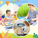 JoyCat Preschool Busy Book for Toddlers 4-5, Learning Activities Books, Educational Sensory Toys, Autism Learning Material, Back to School, Birthdays Presents for Boys Girls (STEAM) image 7