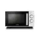 Caso Design MG 25 Ecostyle Ceramic Microwave Oven with Grill – Silver， 25 Litre Capacity， 900W Microwave， 1000W Grill， Turntable Free Ceramic Base， 03329 image 0