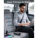 AsperX Laptop Power Bank, 165W 20,000mAh, Retractable Cables, Aluminum Alloy Unibody Portable Charger Power Bank, Battery Bank for MacBook Pro/Air/iPhone 17/iPad Pro/S25 Ultra/Dell/HP(TSA-Approved) image 6