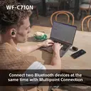 Sony WF-C710N Noise-Cancelling True Wireless Earbuds (White) image 7