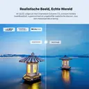 METZ 65 Inch (165cm) QLED Google TV, 65MQE8000Z, 144Hz, 4K HDR 10+, 2.1.2 Geluidssysteem, Dolby Vision Atmos, Game Mode, Sports Mode met ALLM, VRR, MEMC, Freesync Premium, Oogzorg, Laag Blauw Licht & Flikkervrij, Google Cast, Spraakbesturing image 2